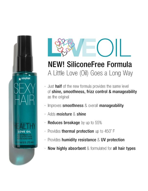 Huile hydratante Healthy SexyHair Love Oil - 73 ml