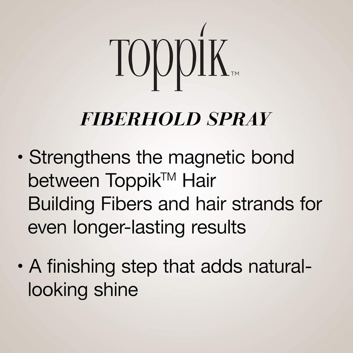 Spray fixateur de fibres TOPPIK - 118 ml