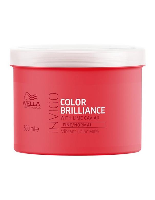 Masque brillance couleur Wella Invigo pour cheveux fins - 500 ml