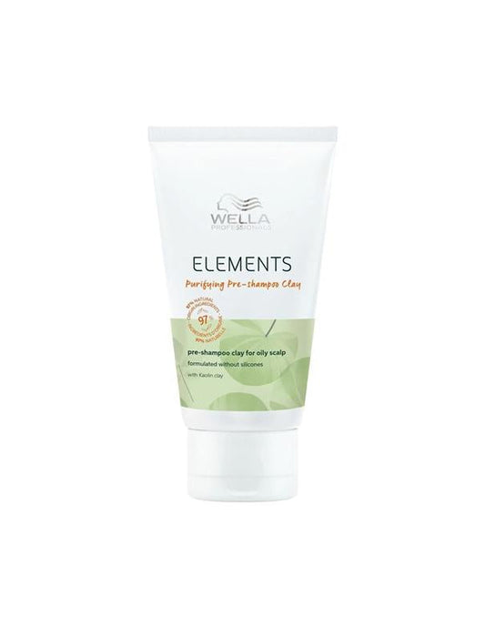 Wella Elements Purifying Pre-Shampoo Clay - 70ml