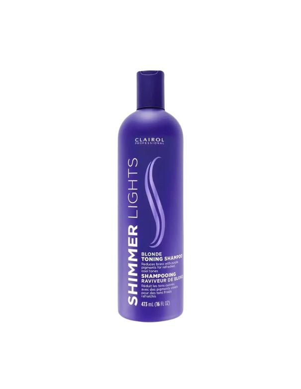 Clairol Shimmer Lights Blonde Toning Shampoo - 473ml