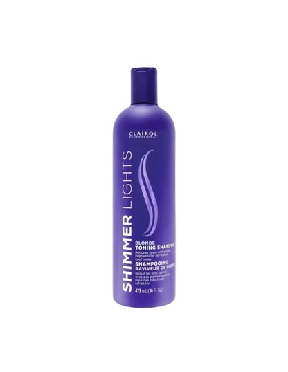 Clairol Shimmer Lights Blonde Toning Shampoo - 473ml