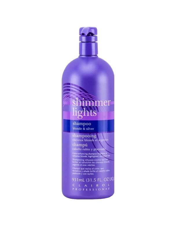 Clairol Shimmer Lights Shampoo Blonde & Silver - 931ml