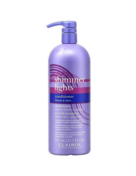 Clairol Shimmer Lights Conditioner Blonde & Silver - 931ml